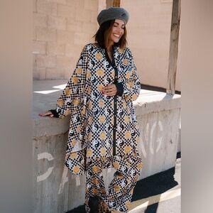 Dressed in LALA  Satin Playsuit in Groovy Girl